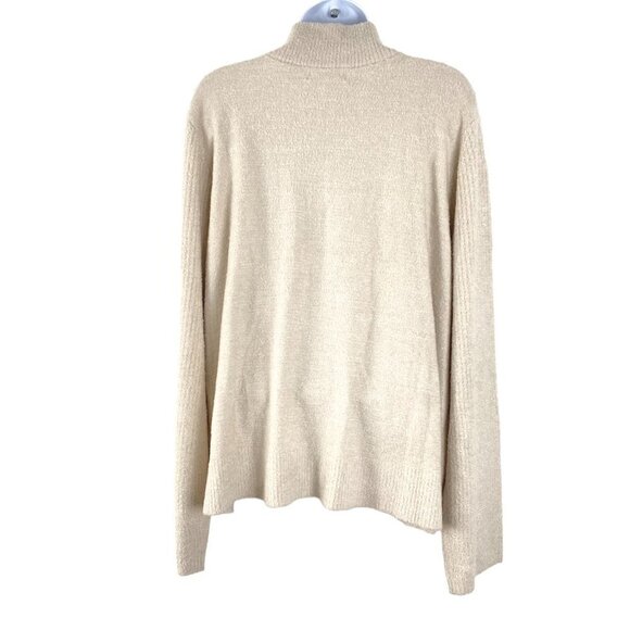 Barefoot Dreams Cream Zip-Up Jacket - Picture 5 of 7